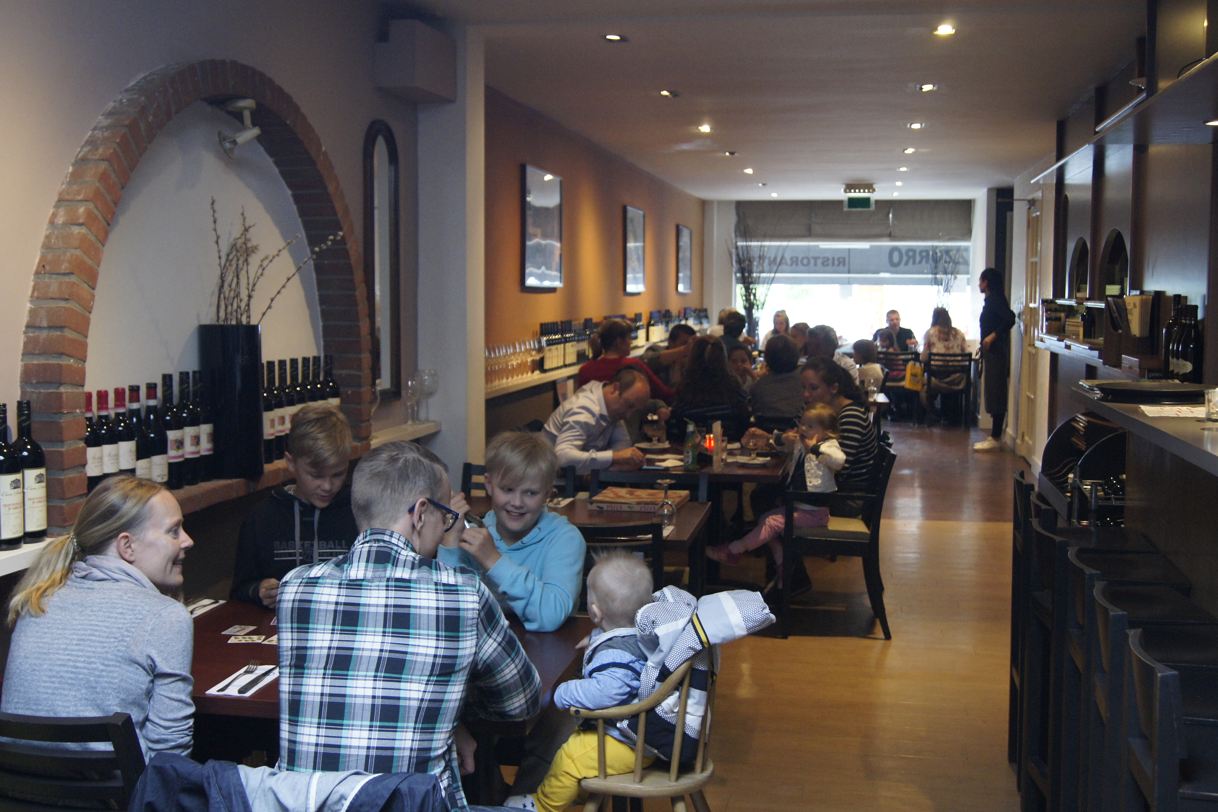 Interieur Restaurant Azzurro Heemstede